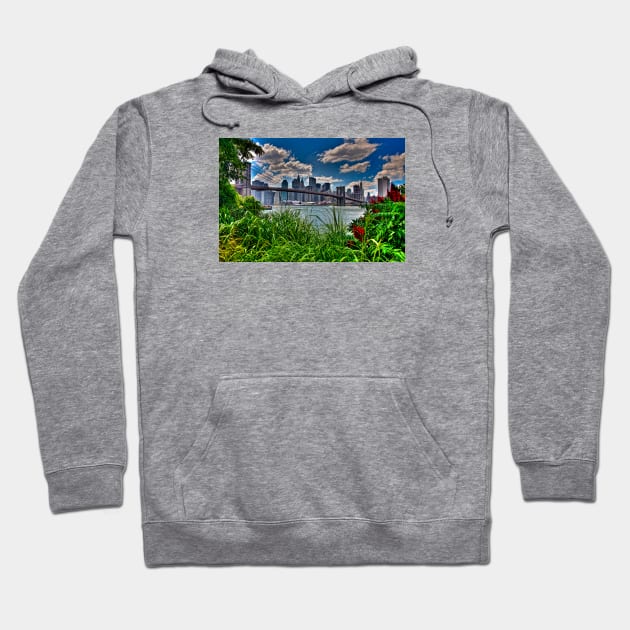 Spring In Brooklyn Bridge Park, NY, USA Hoodie by Chris Lord